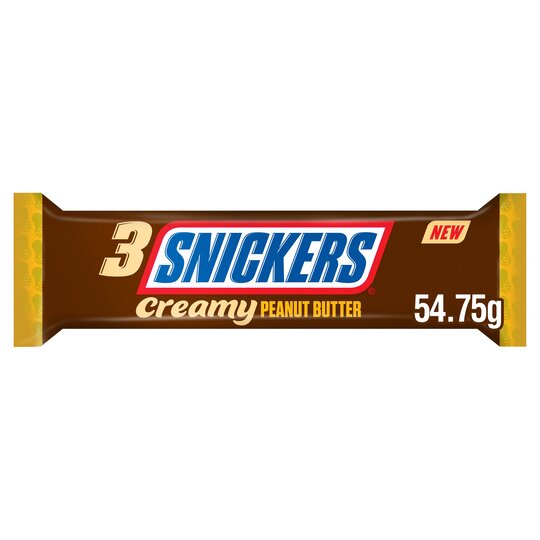 Snickers Creamy Peanut Big 54,6g x 32st / 1,747kg