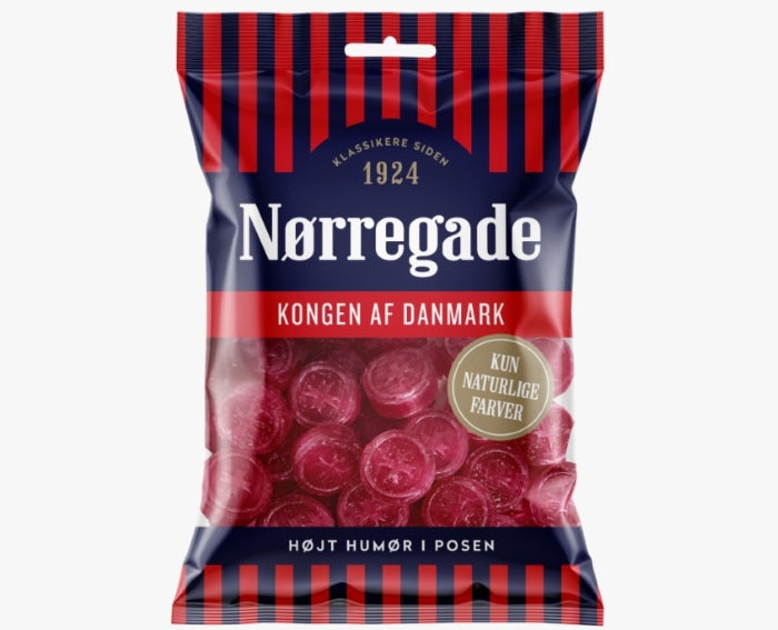 Norregade Kongen af Danmark 100g x 24st / 2,40kg