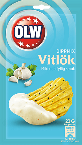 OLW Dipp Vitlök 21g x 16st / 0,336kg