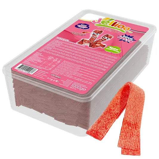 Jellioo Halal Sour Belt Strawberry / 1kg