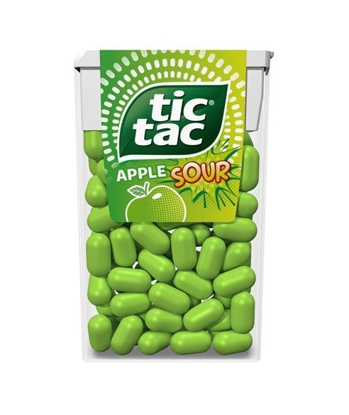 Tic Tac Apple Sour (T1) 18g x 12st / 0.216kg