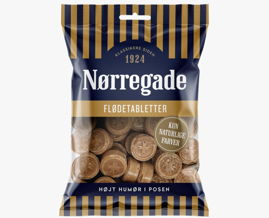 Norregade Flødetabletter 100g x 24st / 2,40kg