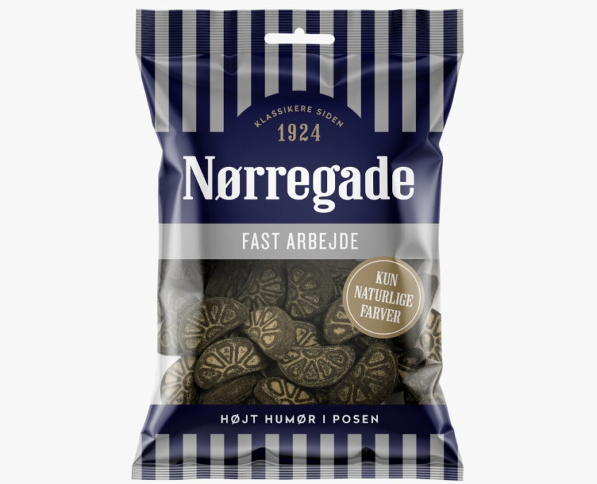 Norregade Fast arbejde 100g x 24st / 2,40kg