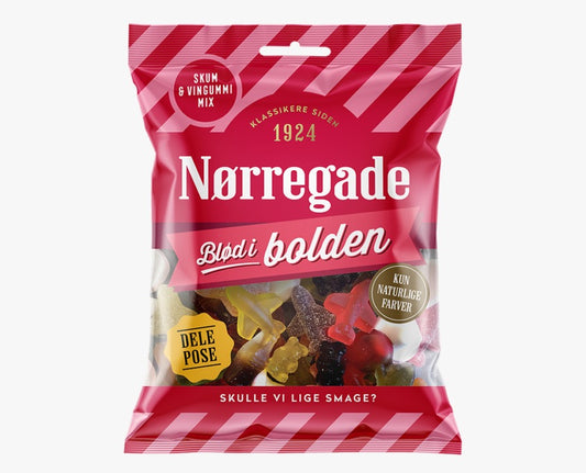 Norregade Blød i bolden 100g x 24st / 2,40kg