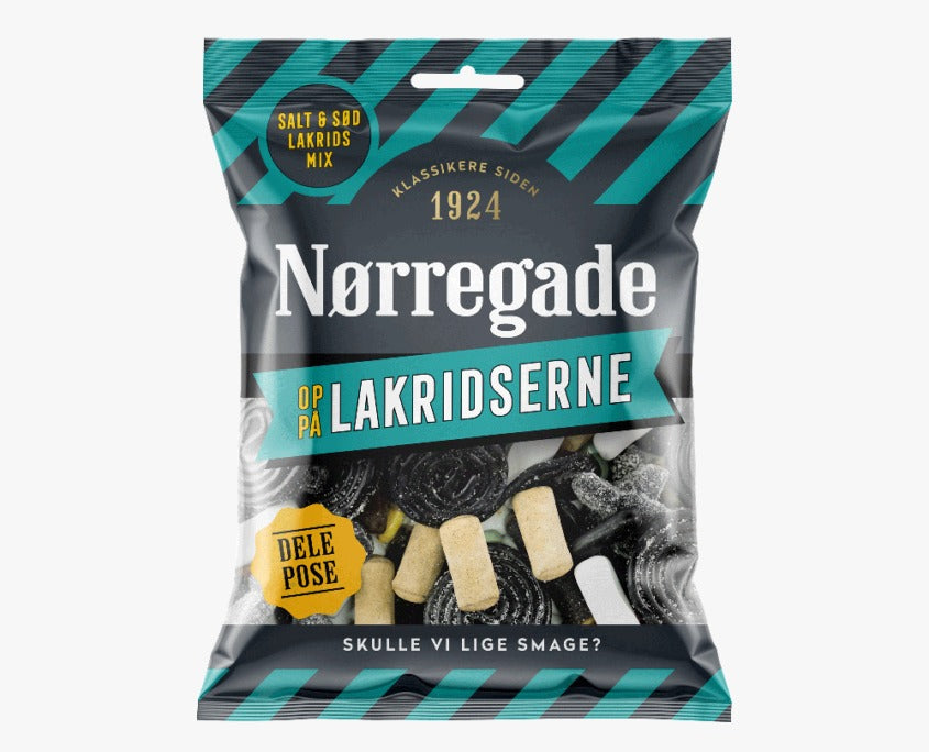 Norregade Op På Lakridserne 100g x 24st / 2,40kg