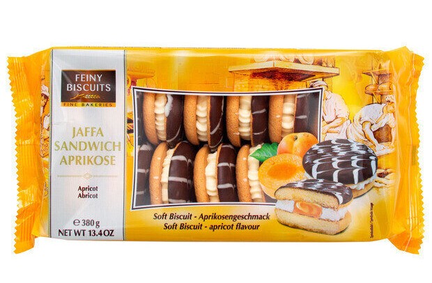 Jaffa Sandwich Apricot 380g x 9st / 3,42kg