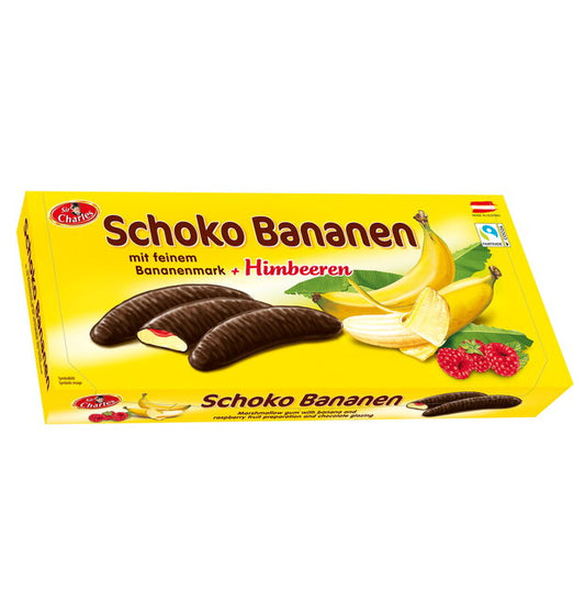 Choco Bananas Raspberry 300g x 15st / 4,50kg