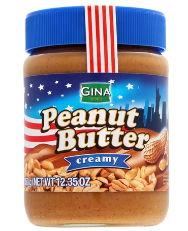 Peanut Butter Creamy Blue 350g x 12st / 4,20kg*