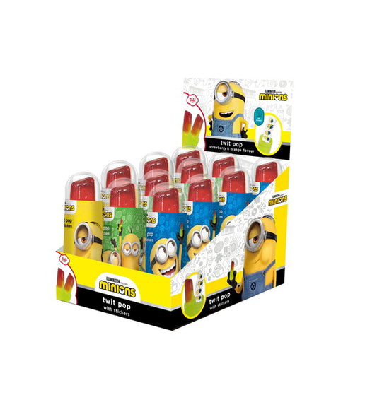 Minions Twist Pop 15g x 12st / 0,18kg