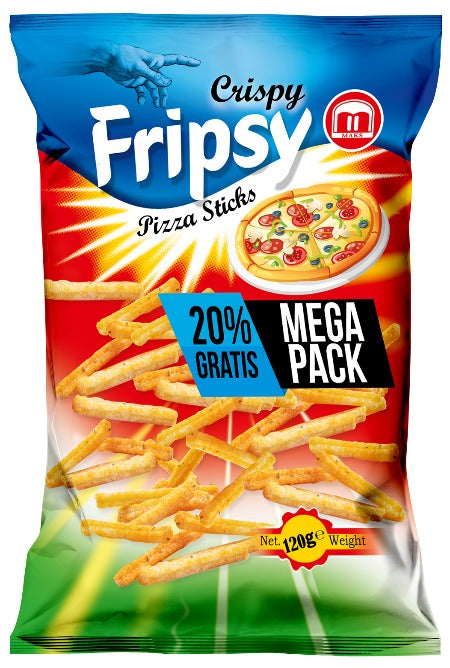 Fripsy Pizza Sticks 120g x 12st / 144kg