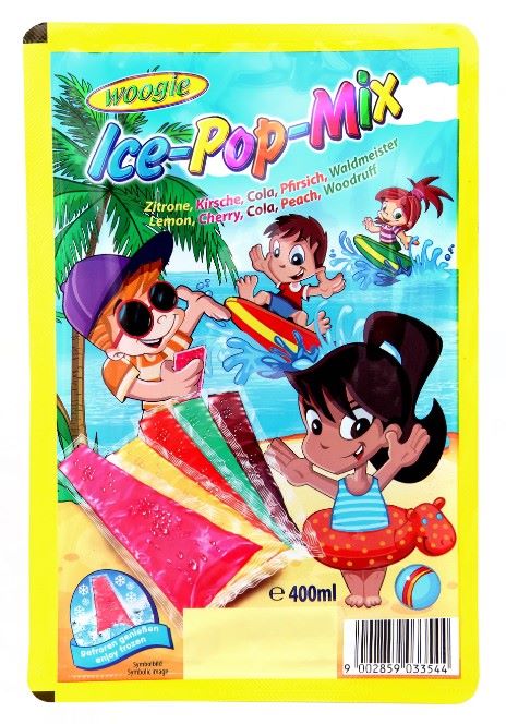 KAMPANJ: Ice Lolly Mix 400ml x 20st / 8kg / L