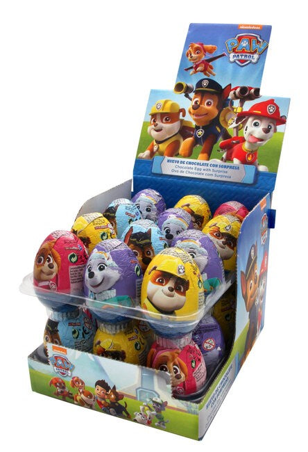 Paw Patrol Choco Eggs 20g x 24st / 0.48kg