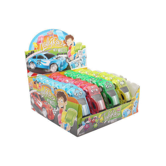 Racer Car Lolly 10g x 24st / 0,24kg