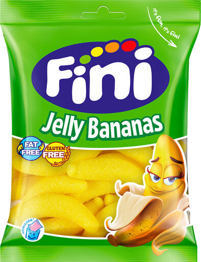 Fini Halal Jelly Bananas 75g x 12st / 0,90kg