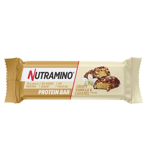 Crispy Vanilla Caramel Protein Bar 55g x 12st / 0,66kg