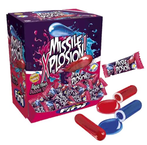 Fini Missile Explosion Gum 5g x 200st / 1kg