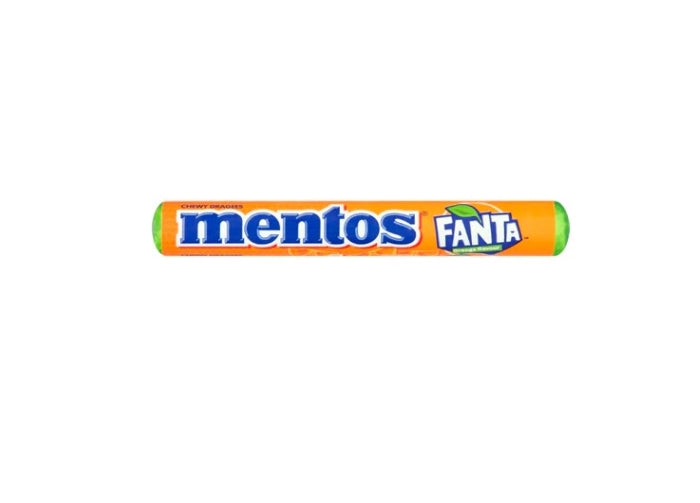 Mentos Fanta Orange 38g x 40st / 1,52kg