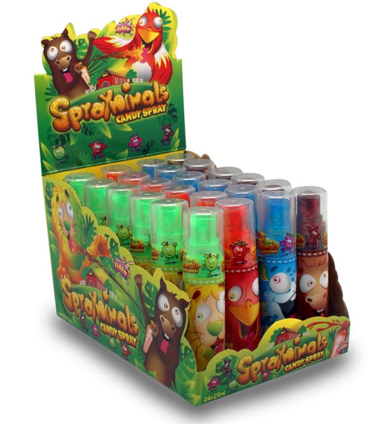 Sprayanimals Candy Spray 25ml x 24st / 06kg