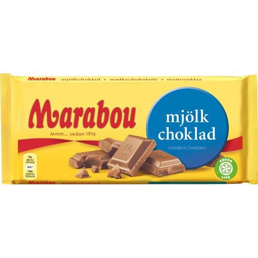 Marabou Kaka Mjölkchoklad 200g x 16st / 3,2kg