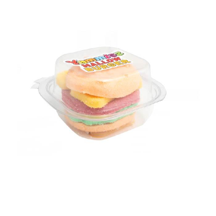 KAMPANJ: Marshmallow Burger 50g x 12st / 0,60kg