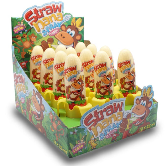 Strawnana Candy Spray 25ml x 12st / 030kg