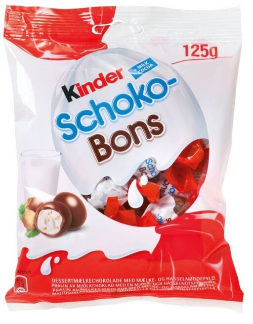 Kinder Schokobons 125g x 16st / 2kg