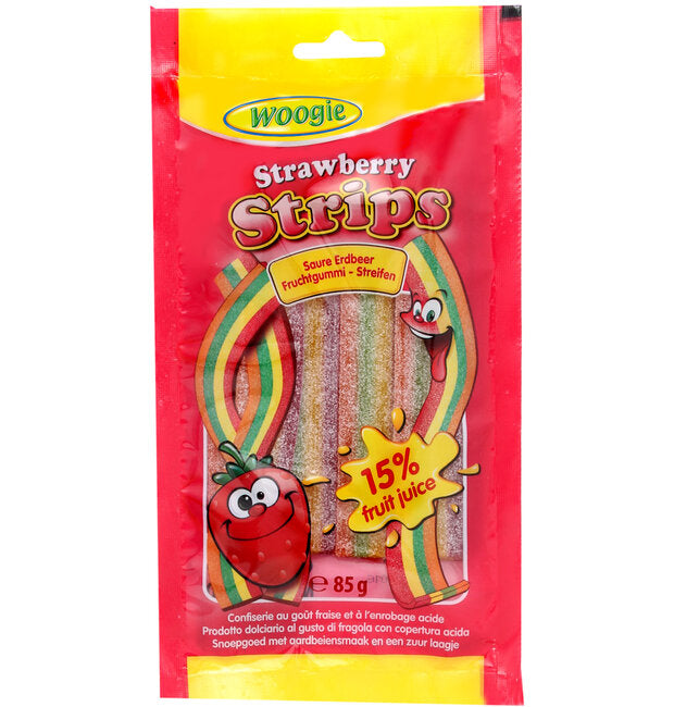 Strawberry Strips 85g x 18st / 153kg