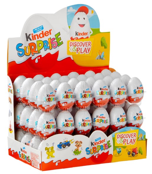 Kinder Surprise 20g x 72st / 1,44kg