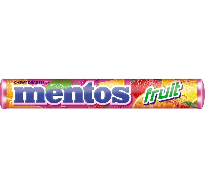 Mentos Fruit 38g x 40st / 1,52kg