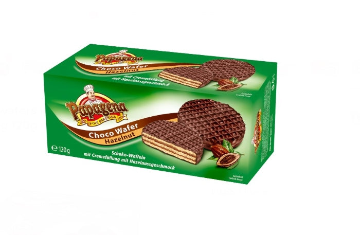 Wafer with Hazelnut Filling 120g x 20st / 240kg