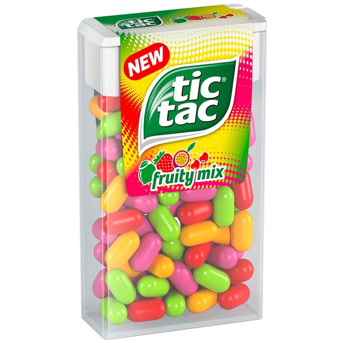 Tic Tac Fruity Mix T1 18g x 12st / 0,216kg