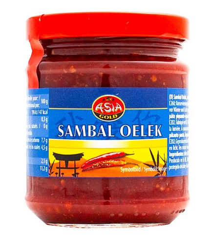 Sambal Chili Paste 200g x 6st / 120kg