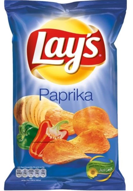 Lays Paprika 175g x 18st / 3,15kg