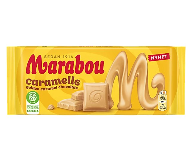 Marabou Kaka Caramello 160g x 19st / 3,04kg