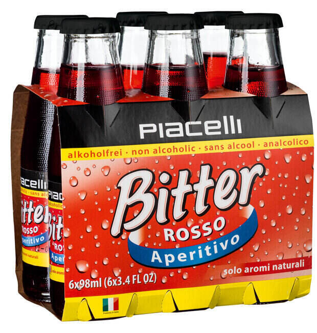 Bitter Rosso (6x98ml) 588ml x 4st / 2,532kg*